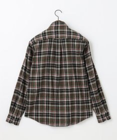 JOSEPH ABBOUD 【柔らかな肌触り/暖かい】 ラフィーコットンフランネルシャツ