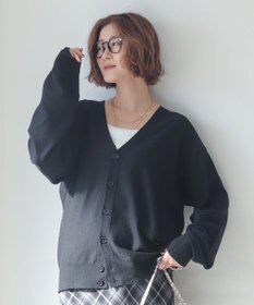 WEGO 【WEB限定/2025年秋冬新作//洗濯可/MLサイズ展開/ユニセックス着用ITEM】ドロップショルダーカーディガン