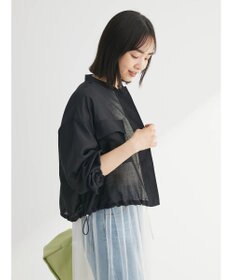 Green Parks シアーショート丈ブルゾン