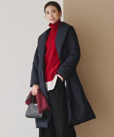 ICB 【撥水加工】ADS ダウン ショールカラーロングコート