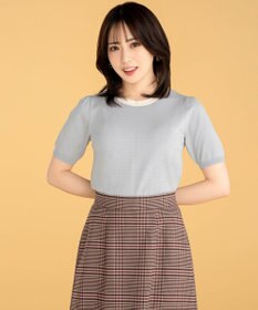 ANY SIS S 【低身長企画】バイカラー アンサンブル