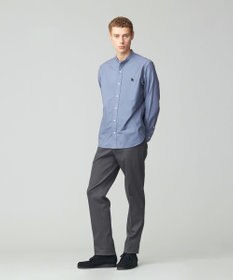 J.PRESS MEN 【オックス ガーメントダイ】バックブルバンドカラーシャツ