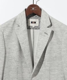 JOSEPH ABBOUD 【洗える・軽量・ストレッチ・速乾】ノルマンディーリネントップ ジャージー ジャケット