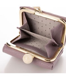 UNBILLION ペルケ perche / アクリル玉三つ折りミニサイフ