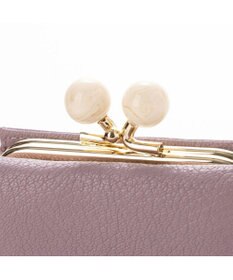 UNBILLION ペルケ perche / アクリル玉三つ折りミニサイフ