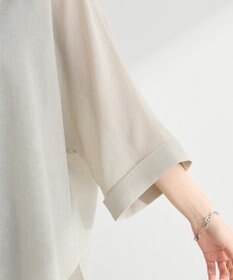 Green Parks 開襟シアーシャツジャケット