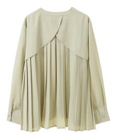 earth music&ecology バックプリーツブラウス