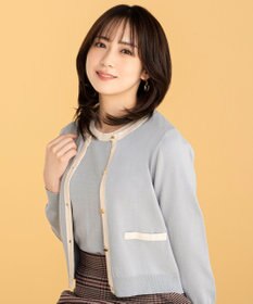 ANY SIS S 【低身長企画】バイカラー アンサンブル