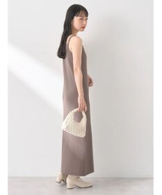 earth music&ecology ＳＥＴ２点襟付きカーディガン＋ニットワンピース