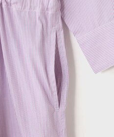 LENO SHIRTS DRESS CANDY STRIPE / シャツワンピース