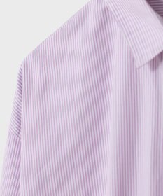 LENO SHIRTS DRESS CANDY STRIPE / シャツワンピース