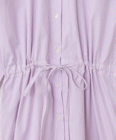 LENO SHIRTS DRESS CANDY STRIPE / シャツワンピース