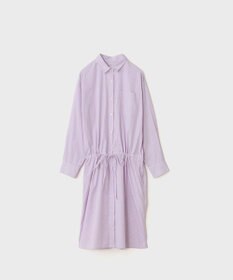 LENO SHIRTS DRESS CANDY STRIPE / シャツワンピース