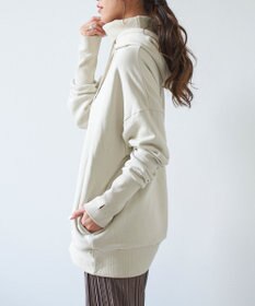 OP／FILA 【OP】ネックウォーマー付き裏毛パーカー