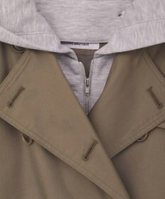 CRAFT STANDARD BOUTIQUE 2WAYフード取り外しトレンチコート