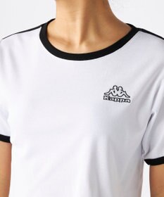 OP／FILA 【Kappa】ワンポイント 半袖リンガーTシャツ
