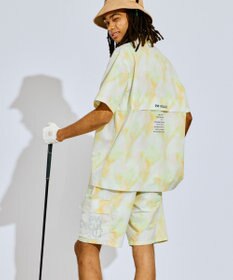 PW CIRCULUS 【MEN】タイダイ メッシュカーゴショーツ ゴルフ