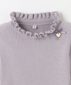 ANY KIDS 首フリルしあわせタッチニット