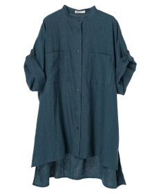 CRAFT STANDARD BOUTIQUE 【キナリノ別注】リネンレーヨンWポケットシャツ