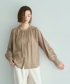 YECCA VECCA ギャザーブラウス