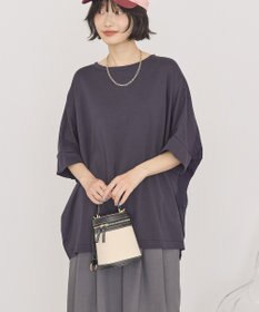 AMERICAN HOLIC 異素材コクーンプルオーバー