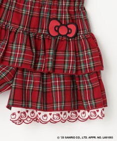 ANY KIDS 【ハローキティ×ANY KIDS】チェックキュロット