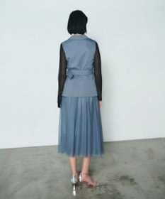 GRACE CONTINENTAL テーラーチュールワンピース