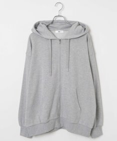 WEGO 【SCHOOLITEM】ルーズフィットジップパーカー