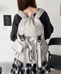 WEGO 【ユニセックス着用ITEM】3ポケットフラップリュック