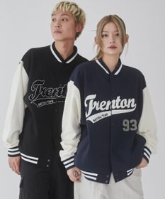 WEGO 【ユニセックス着用ITEM/MLサイズ展開】サガラワッペンスウェットスタジャン