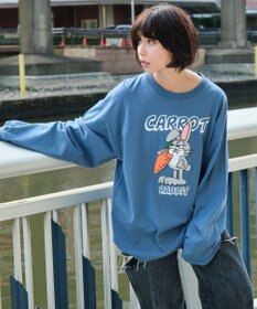 WEGO 【ユニセックス着用ITEM】アニマルキャラBIG　T（LS）