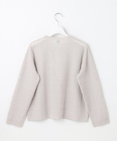 J.PRESS LADIES 【洗える】WINDY JACKET ニット ジャケット