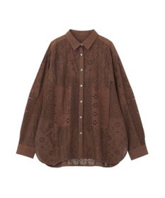 AMERICAN HOLIC レースパッチワークシャツ