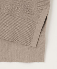 UNFILO ハーフスリーブ畔カーディガン