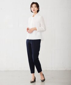 J.PRESS LADIES S カチオンストライプ ボウタイ カットソー