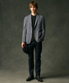 JOSEPH ABBOUD 【キングサイズ・エコ素材和紙使用/日本素材/日本縫製/軽量/通気性/速乾性】和紙フライス×ハニカムＴシャツ