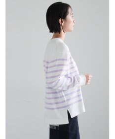 Te chichi ボーダーボックスシルエットプルオーバー