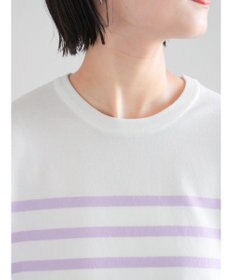 Te chichi ボーダーボックスシルエットプルオーバー