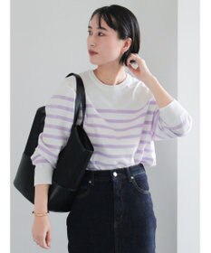 Te chichi ボーダーボックスシルエットプルオーバー