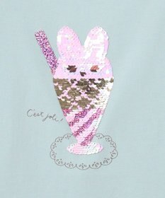 ANY KIDS 接触冷感 ミラクルスパンコール Tシャツ