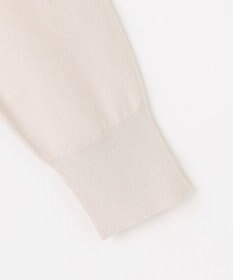 J.PRESS LADIES L レーヨンストレッチ 刺繡襟 ニット