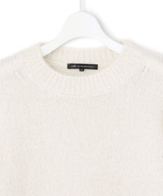 23区 【Oggi2月号掲載/洗える】スパングル クルーネック ニット