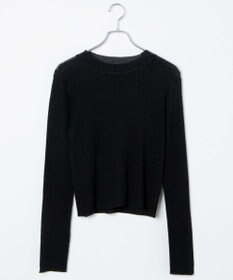 WEGO ラメリブニット