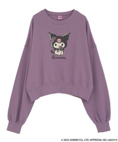 earth music&ecology マイメロディ＆クロミ／ｅａｒｔｈ　レトロアートスウェット