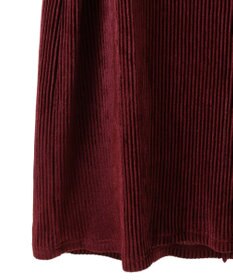 Green Parks ベロアプリーツキャミワンピース