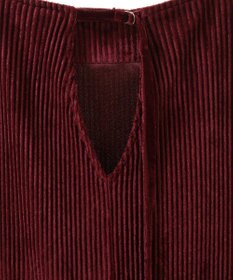 Green Parks ベロアプリーツキャミワンピース