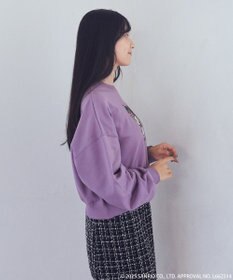 earth music&ecology マイメロディ＆クロミ／ｅａｒｔｈ　レトロアートスウェット