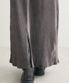 Green Parks ベロアプリーツキャミワンピース