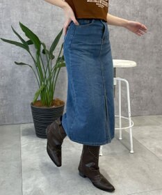 WEGO デニムミドルスカート