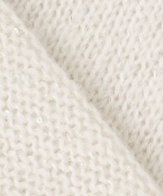 23区 【Oggi2月号掲載/洗える】スパングル クルーネック ニット